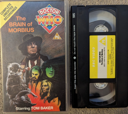 Docotor Who The Brain Of Morbius VHS Video - Flippin Retro Video Shop