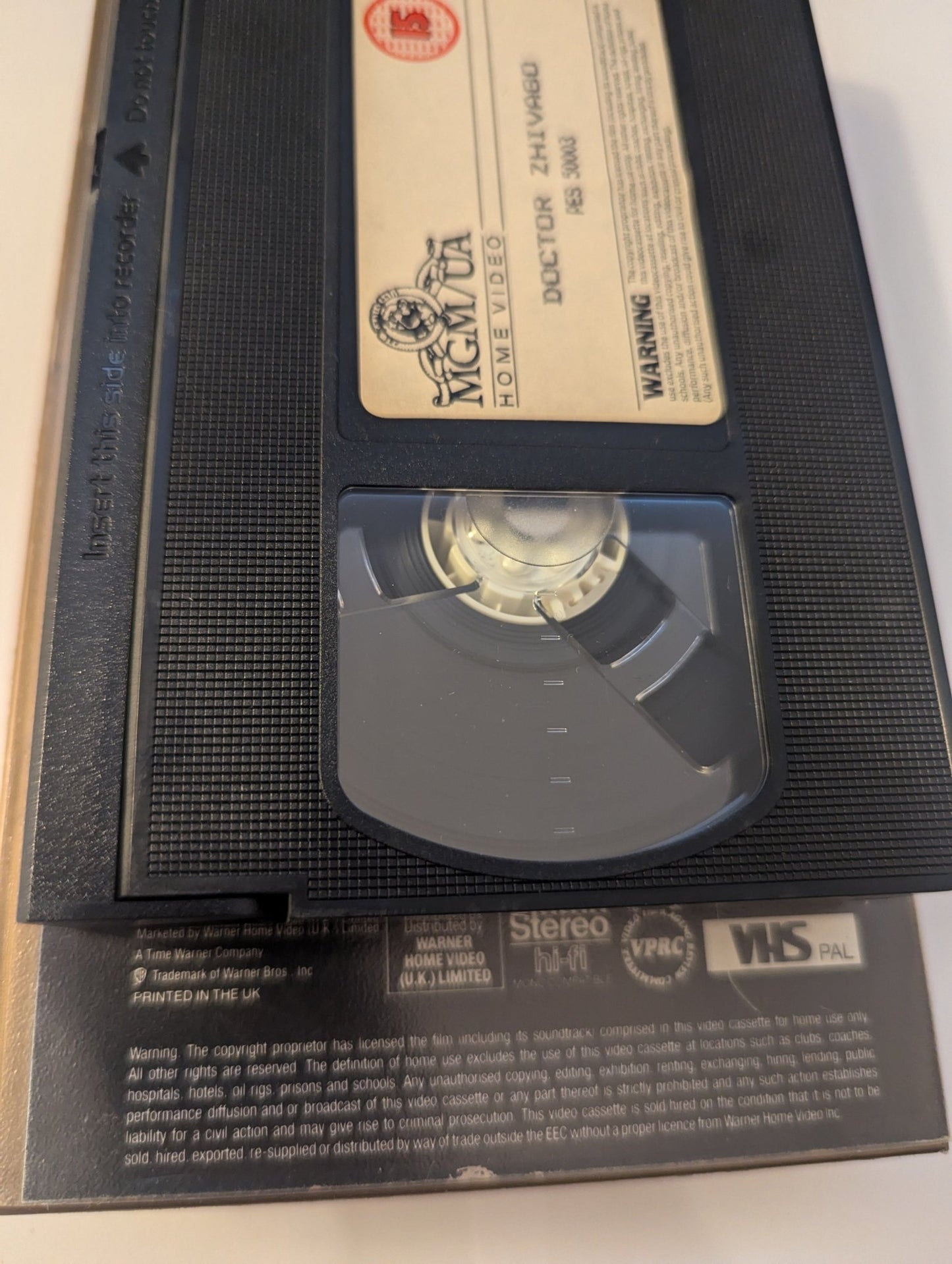 Doctor Zhivago (1965) VHS Video - Flippin Retro Video Shop