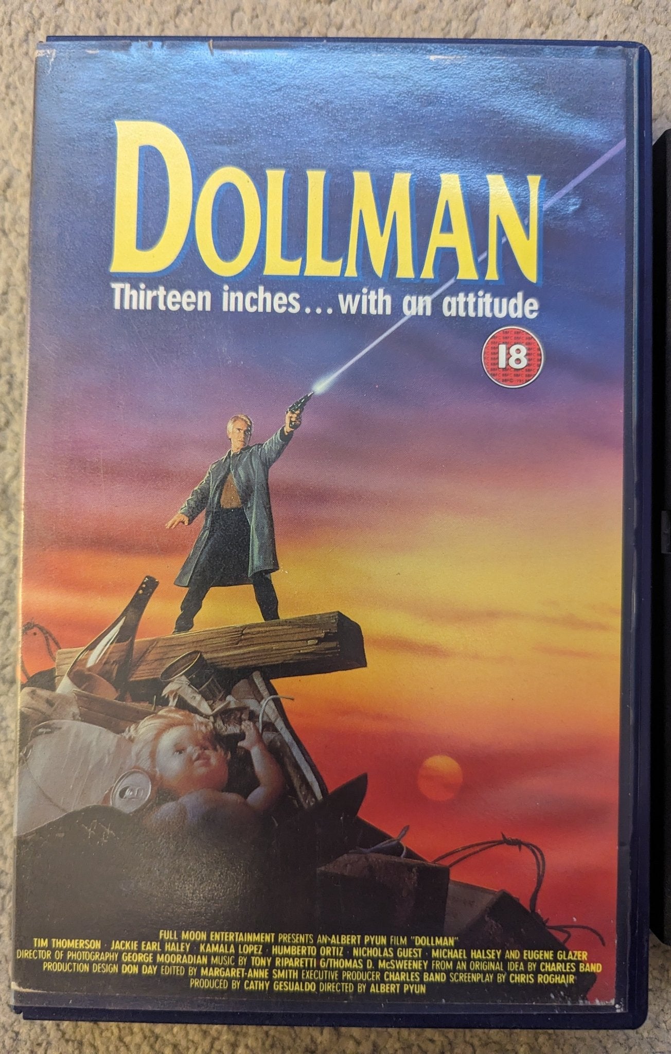 Dollman (1991) VHS Video Ex Rental - Flippin Retro Video Shop