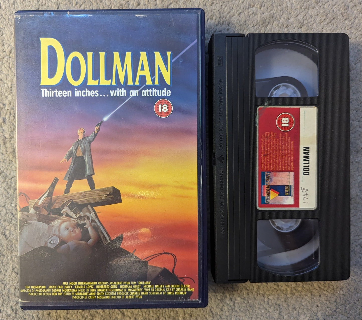 Dollman (1991) VHS Video Ex Rental - Flippin Retro Video Shop