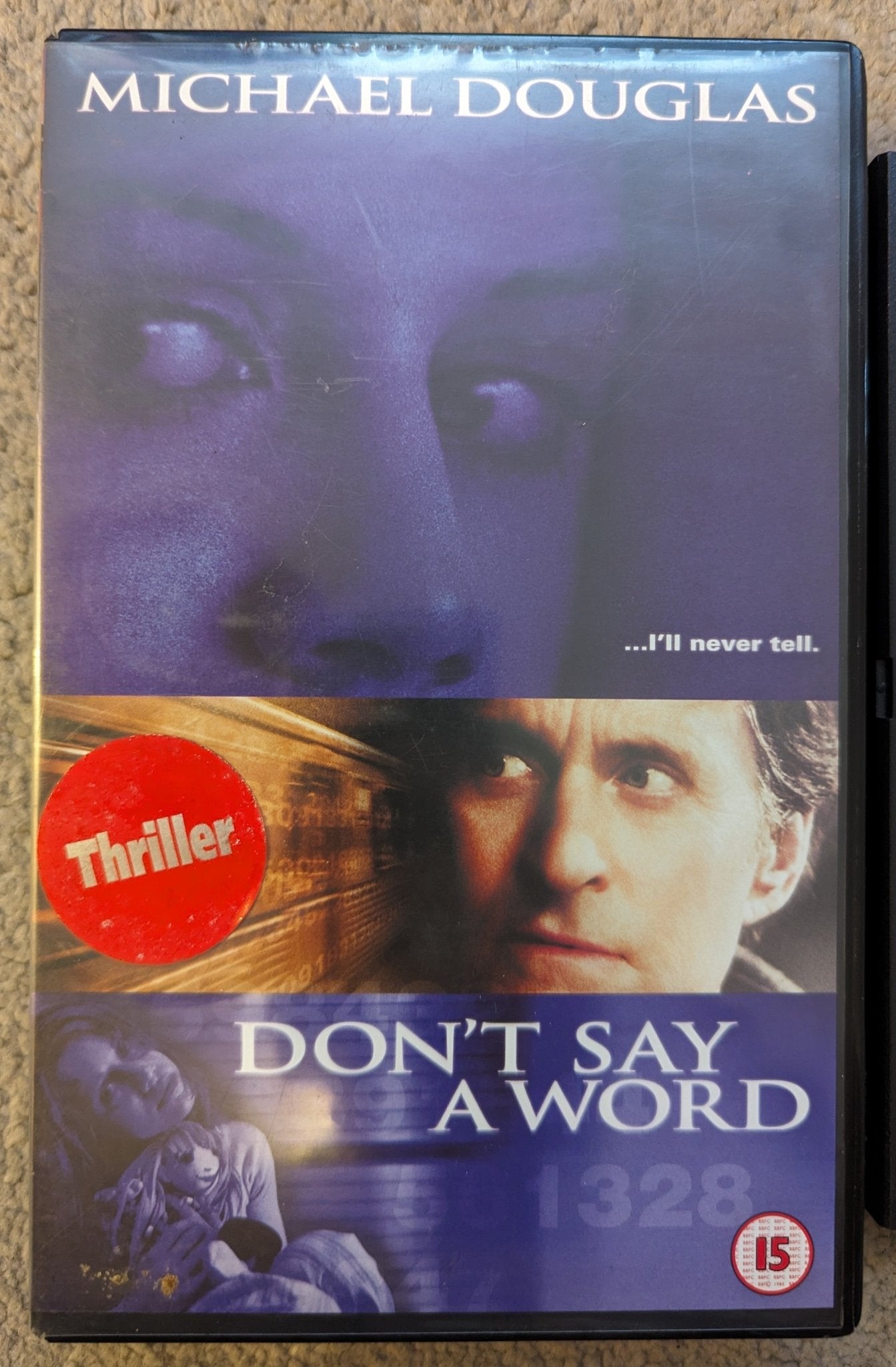 Don't Say A Word (2001) VHS Video Ex Rental - Flippin Retro Video Shop