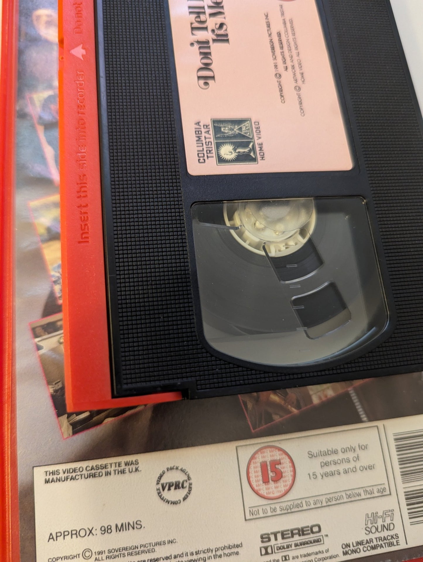 Don't Tell Her It's Me aka The Boyfriend School (1990) VHS Video Ex Rental - Flippin Retro Video Shop