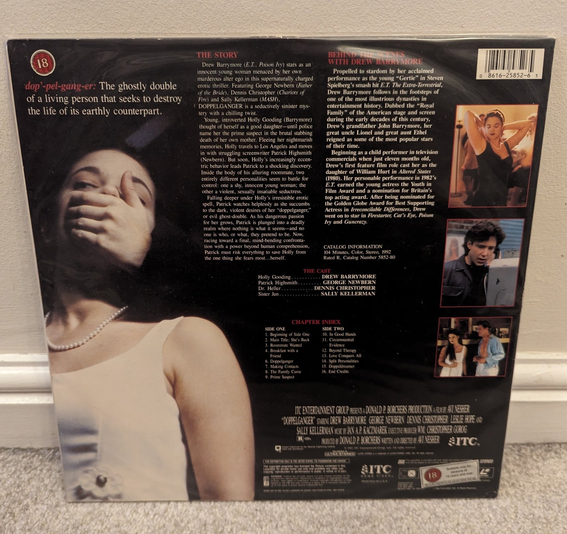 Doppelganger (1993) Laserdisc NTSC - Flippin Retro Video Shop