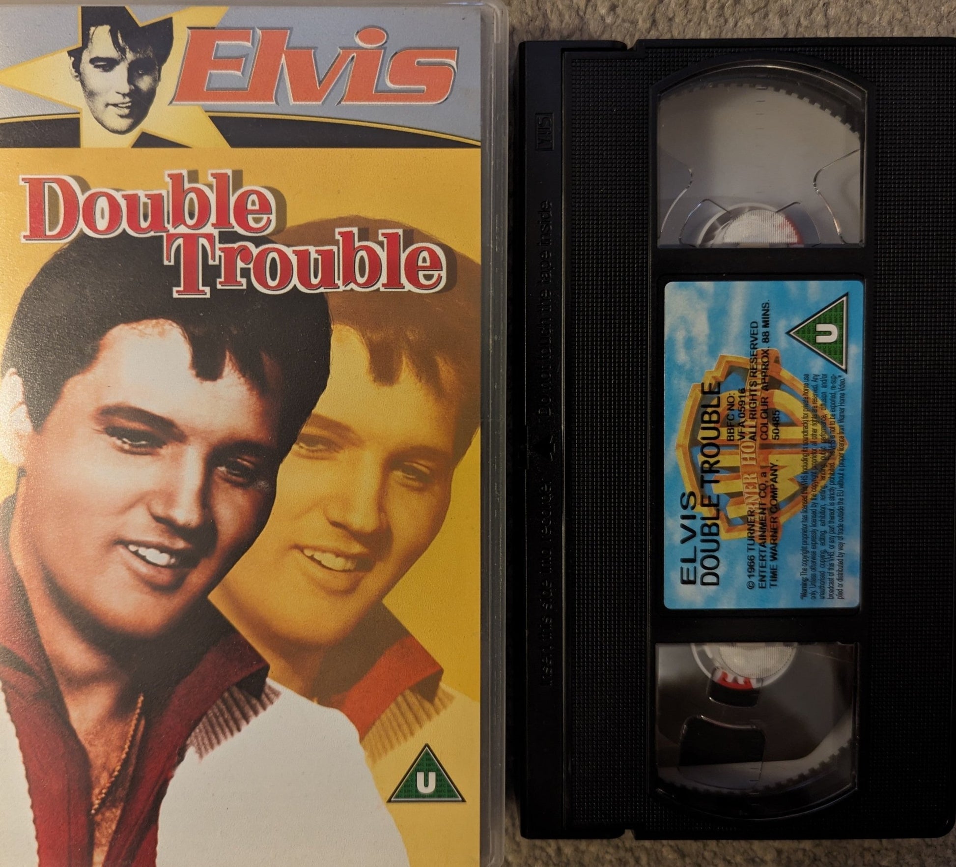 Double Trouble (1967) VHS Video - Flippin Retro Video Shop