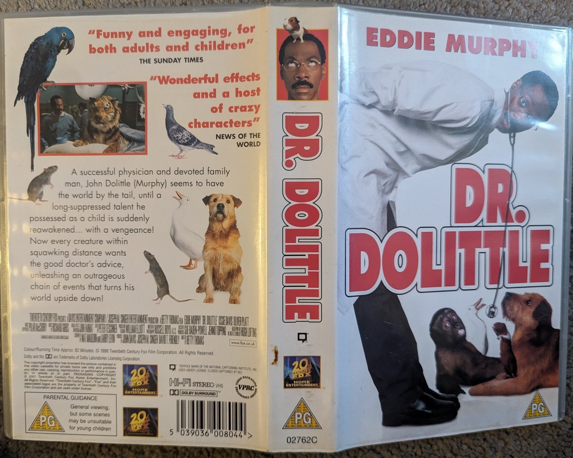 Dr Dolittle (1998) VHS Video - Flippin Retro Video Shop