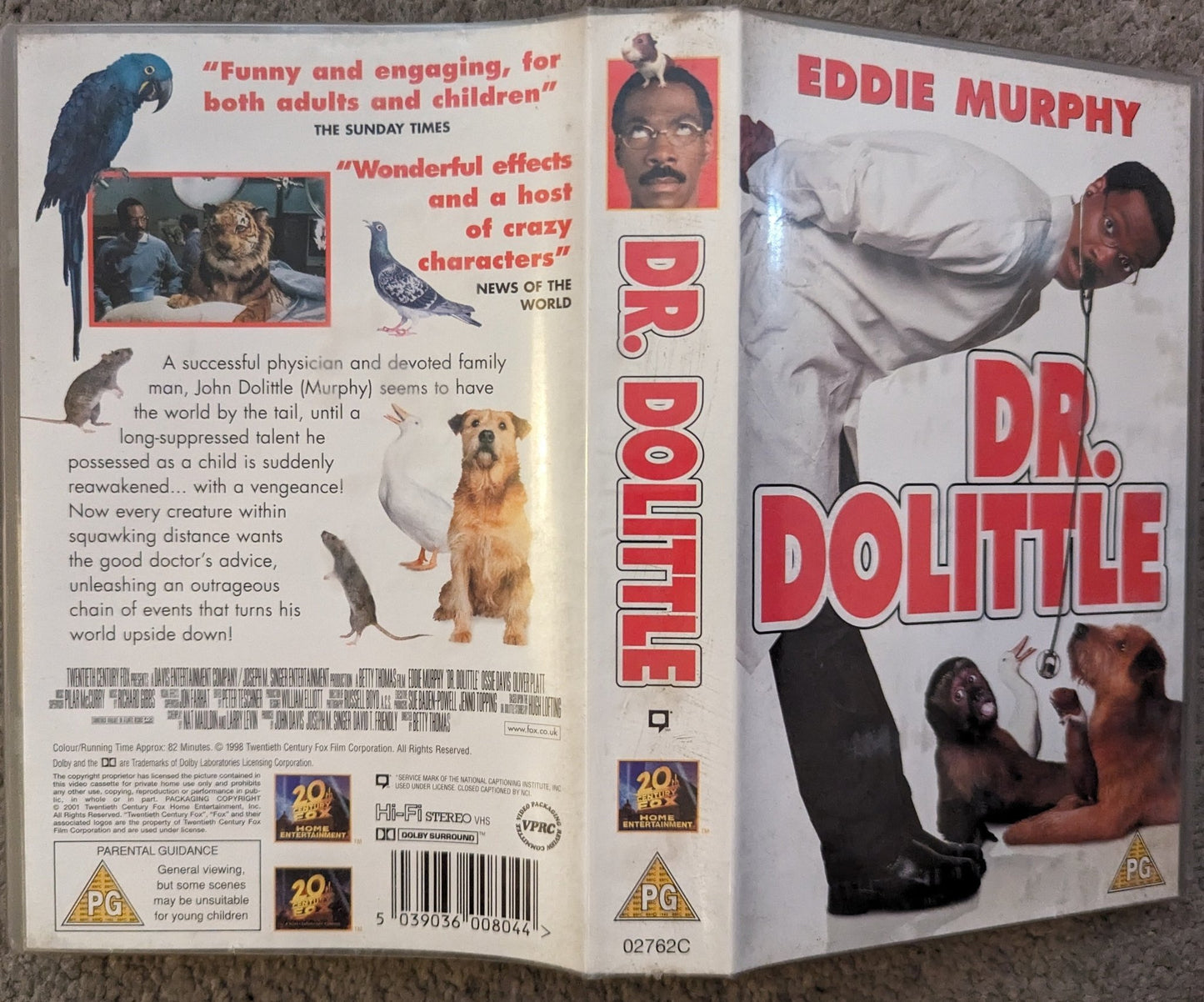 Dr Dolittle VHS Video *sealed* - Flippin Retro Video Shop