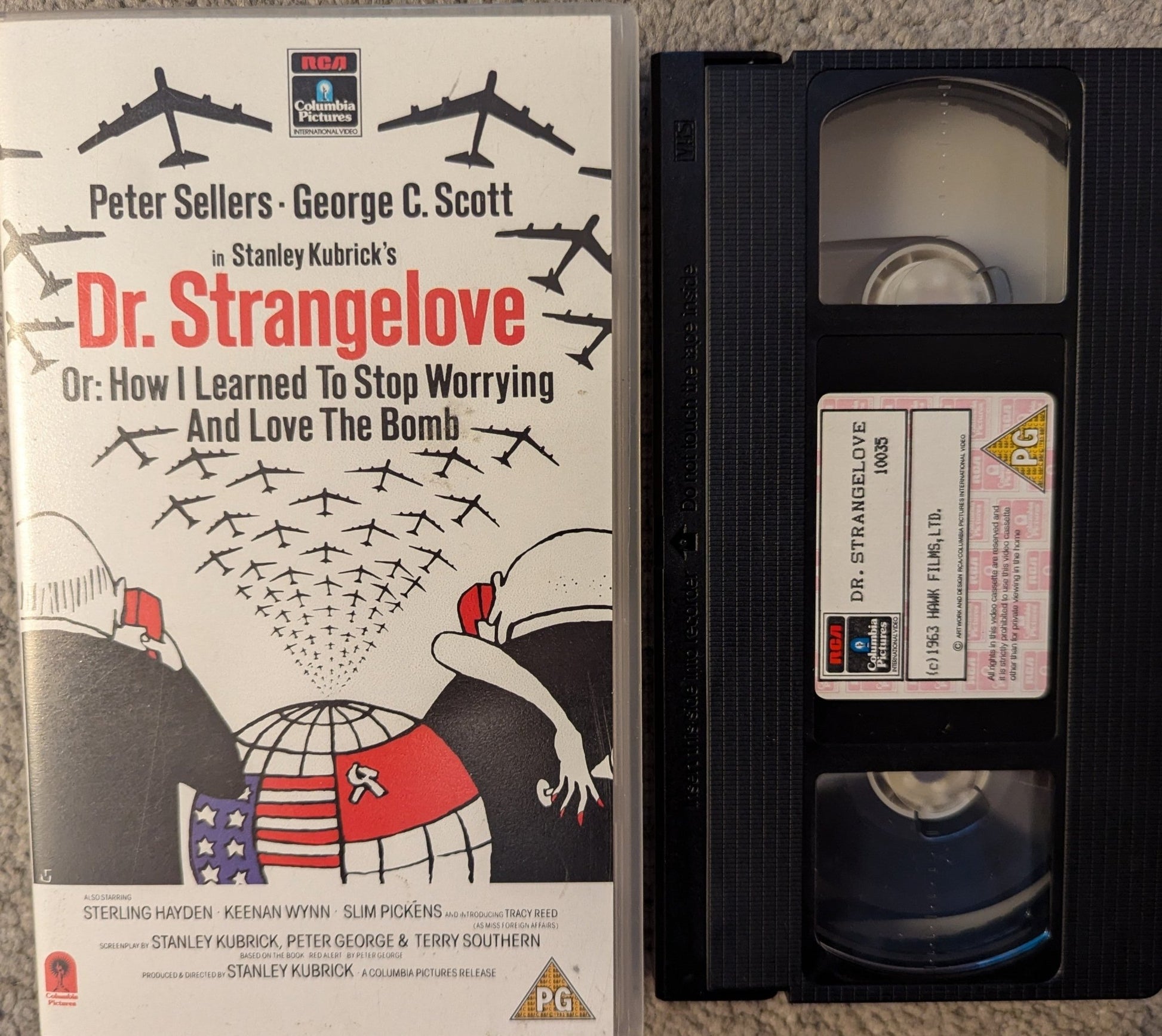 Dr Strangelove (1964) VHS Video - Flippin Retro Video Shop