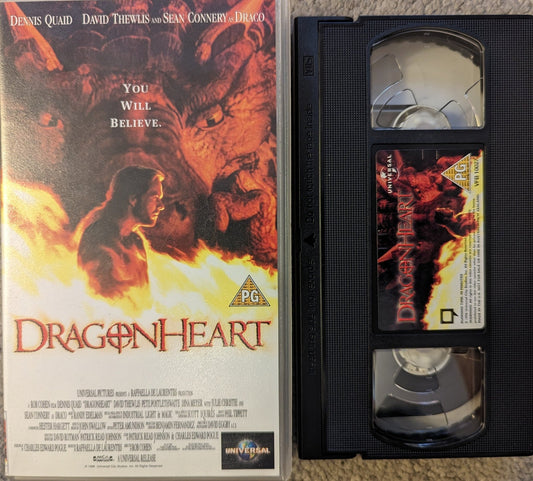 DragonHeart (1996) VHS Video - Flippin Retro Video Shop