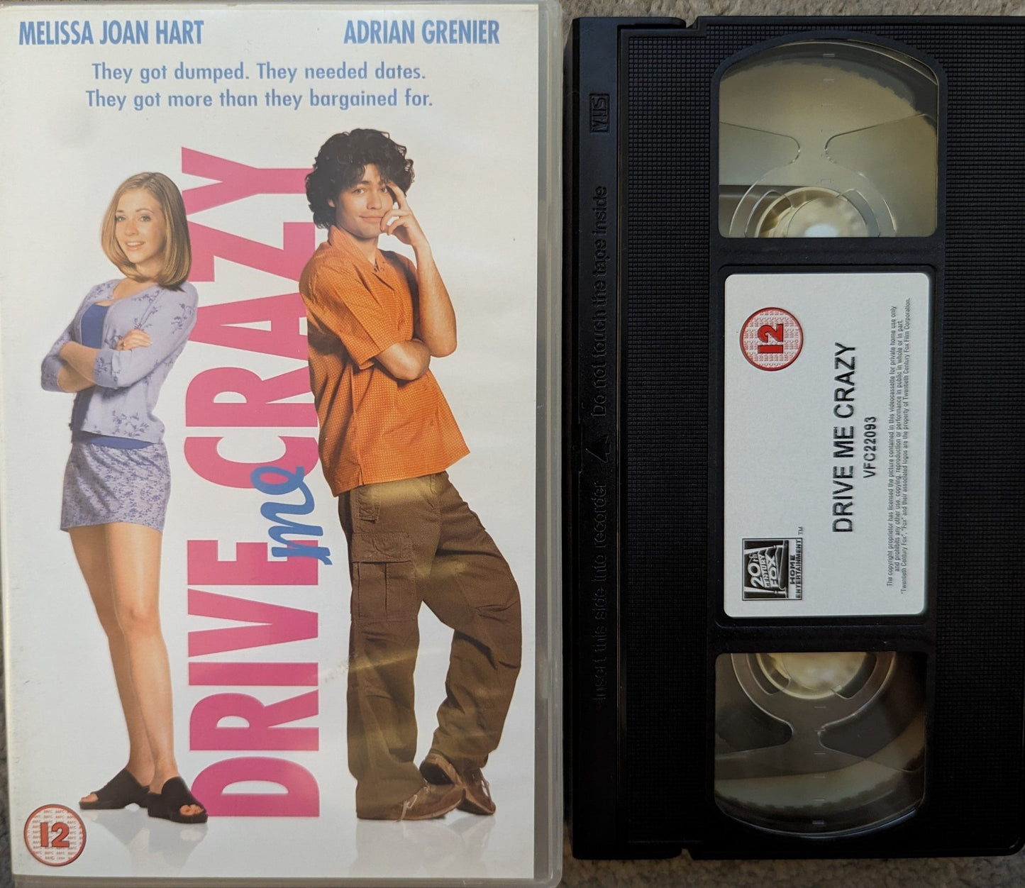 Drive Me Crazy (1996) VHS Video - Flippin Retro Video Shop