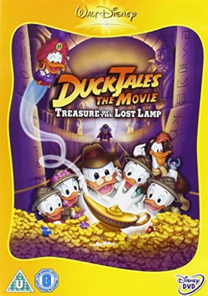 Ducktales The Treasure Of The Lost Lamp (1990) DVD - Flippin Retro Video Shop