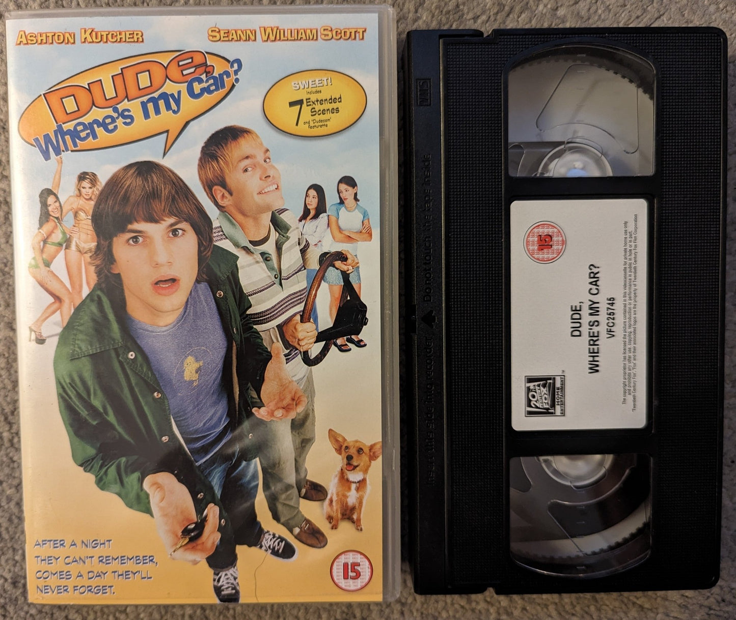 Dude Where's My Car (2000) VHS Video - Flippin Retro Video Shop