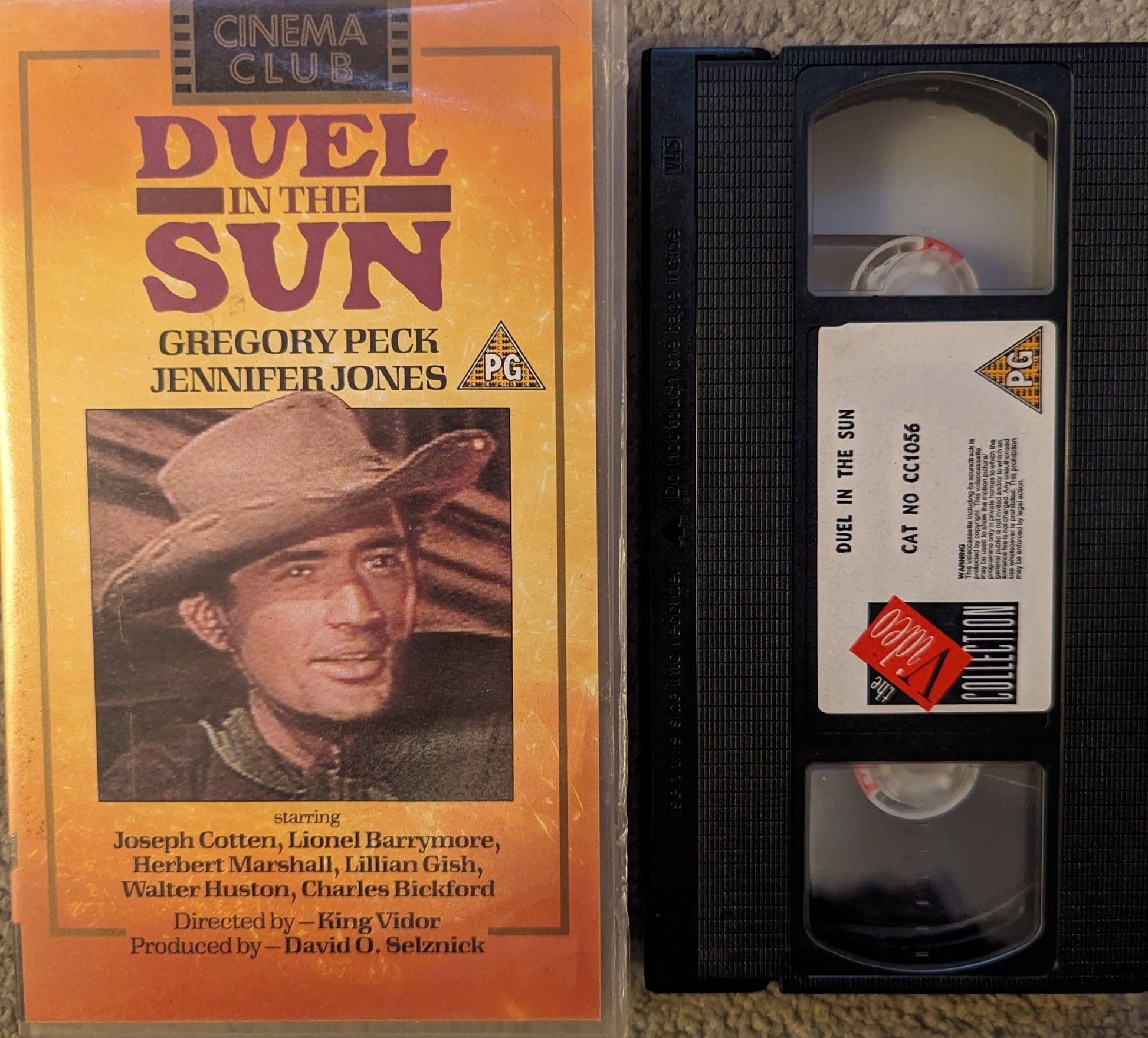 Duel In The Sun (1946) VHS Video - Flippin Retro Video Shop