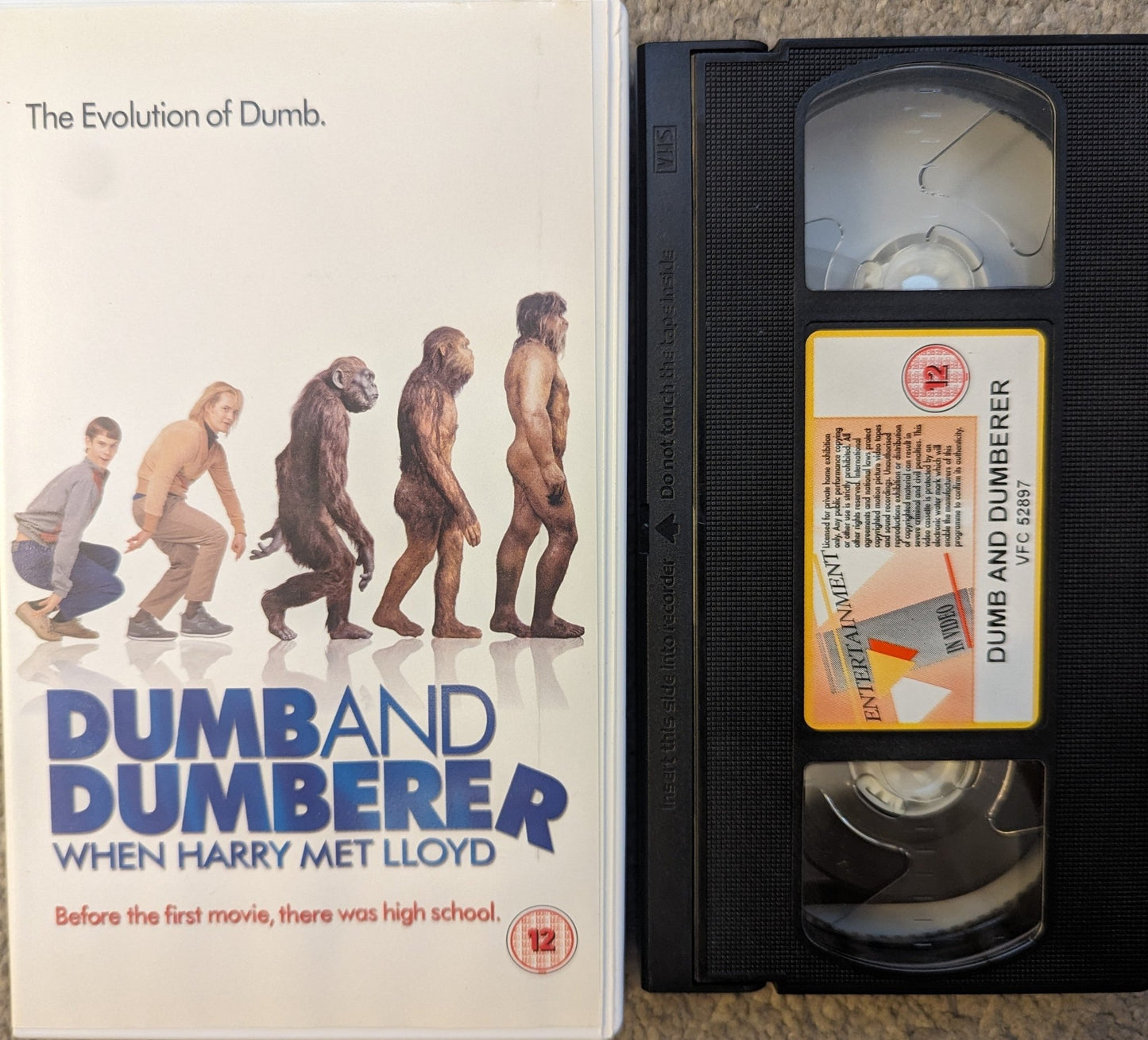 Dumb and Dumberer When Harry Met Lloyd (2003) VHS Video - Flippin Retro Video Shop