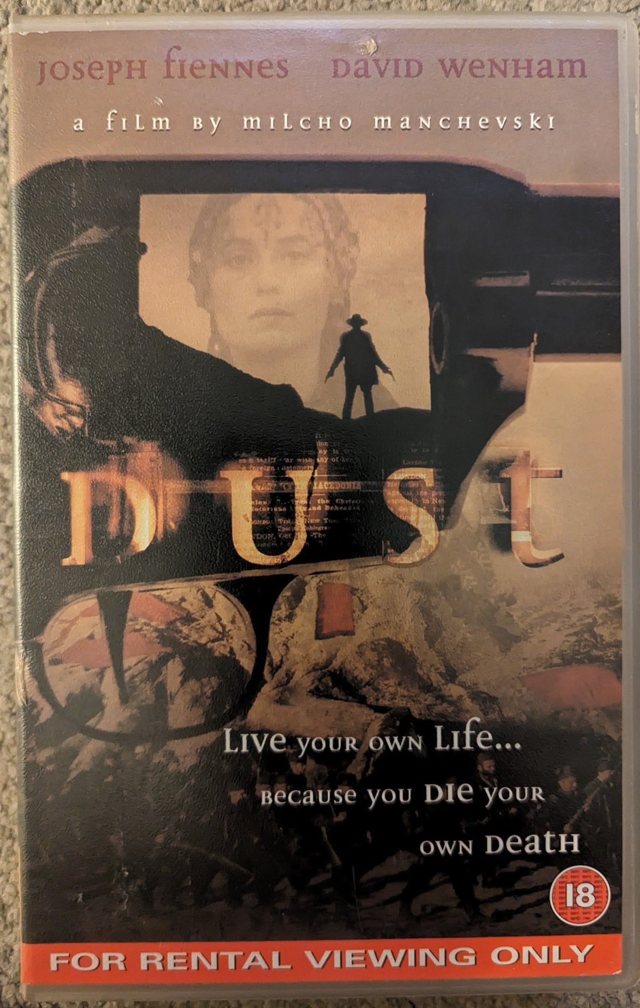 Dust (2001) VHS Video Ex Rental - Flippin Retro Video Shop