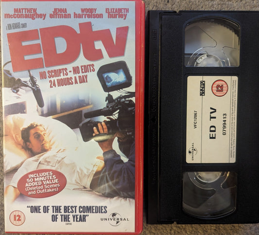 ED TV (1999) VHS Video - Flippin Retro Video Shop