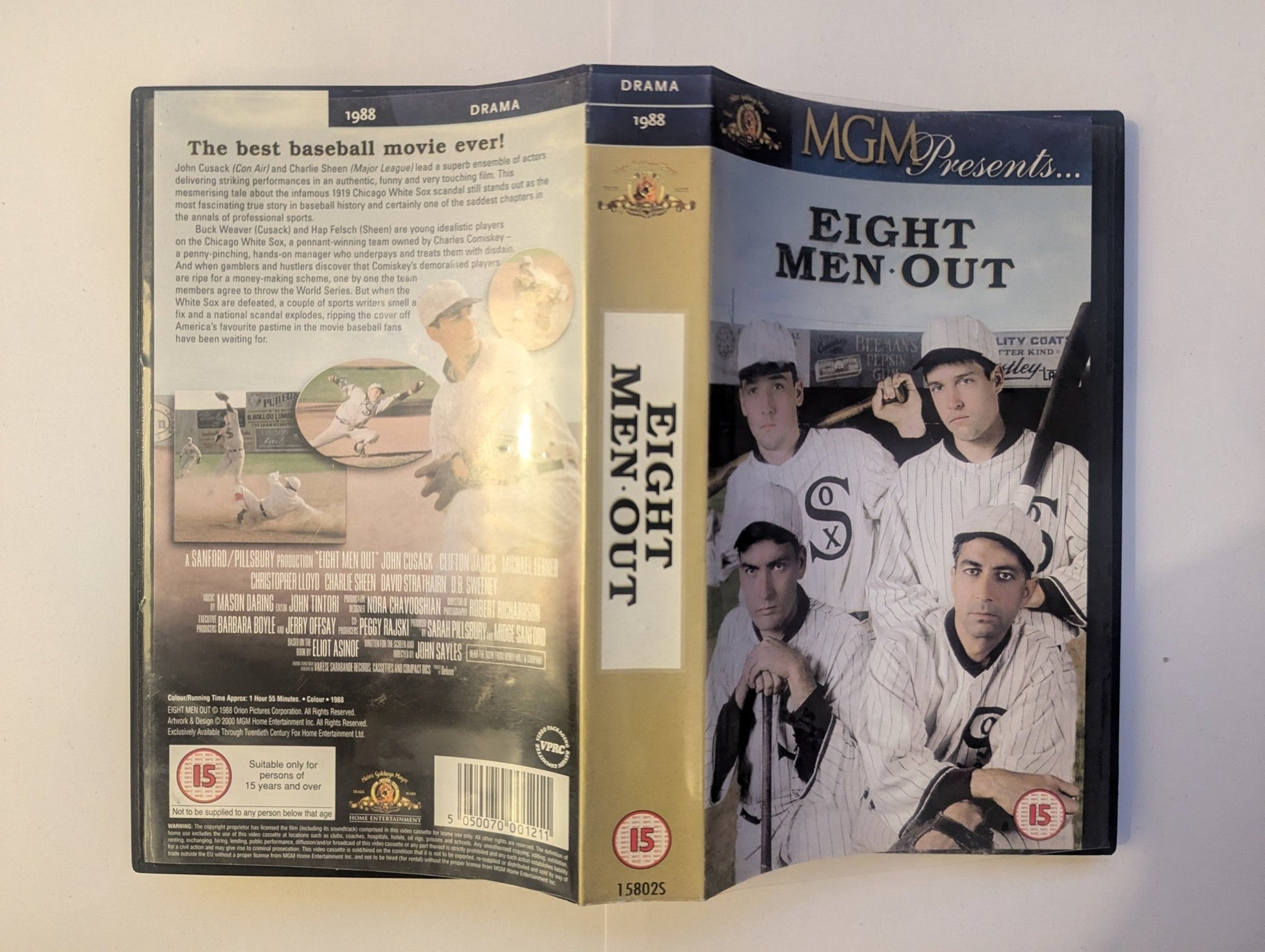 Eight Men Out (1988) VHS Video *Sealed* - Flippin Retro