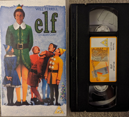 Elf (2003) VHS Video - Flippin Retro Video Shop