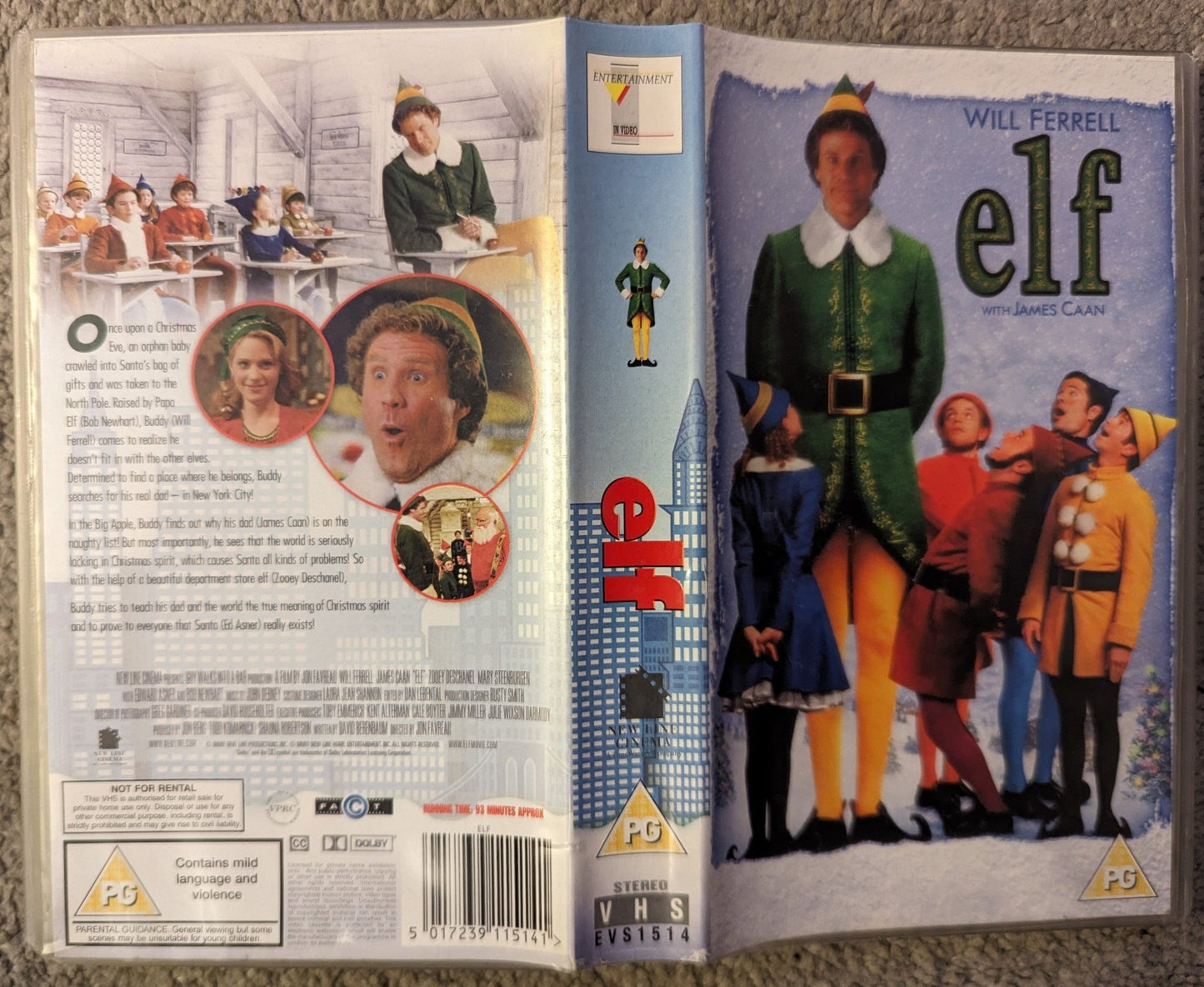 Elf (2003) VHS Video - Flippin Retro Video Shop