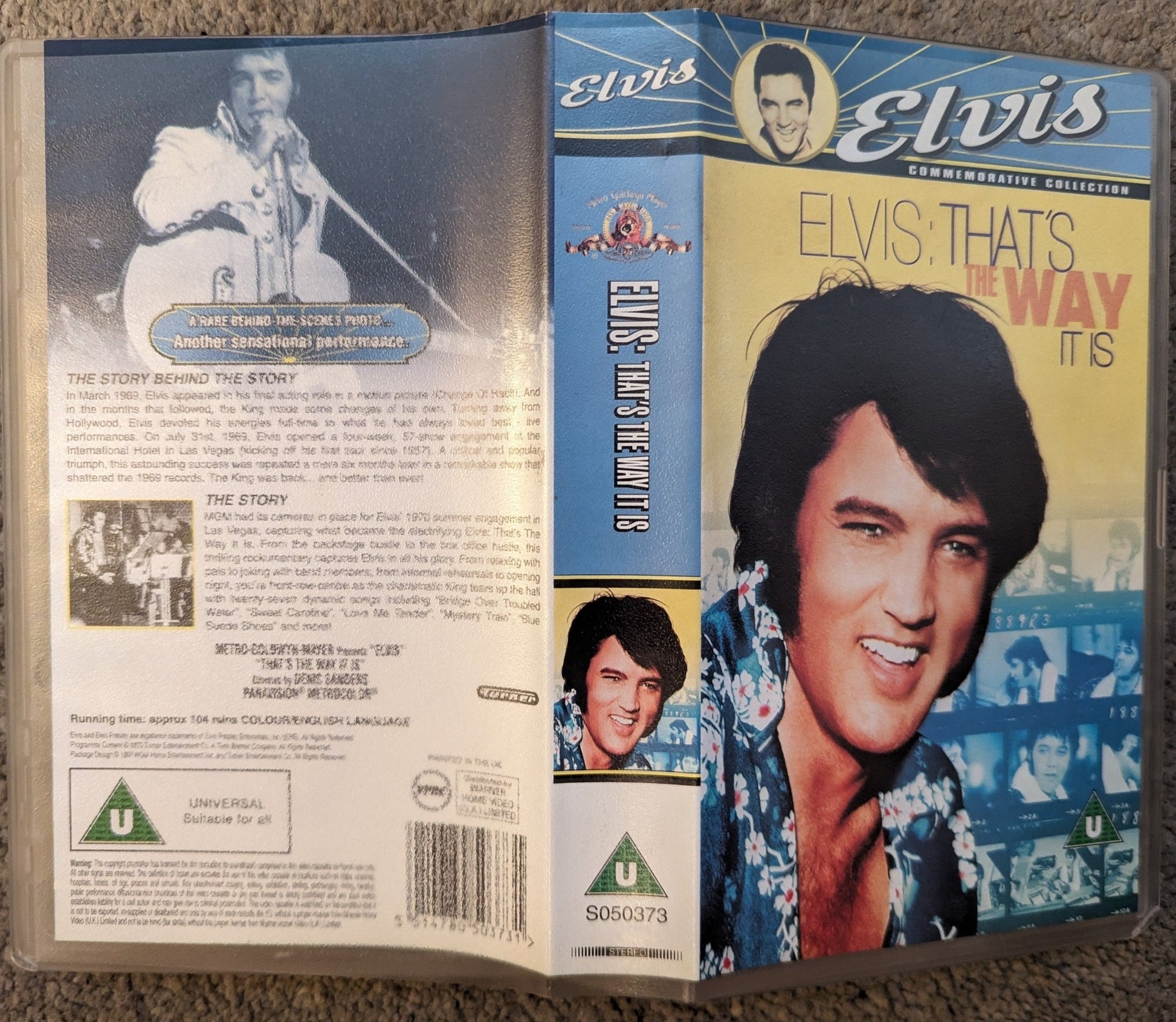 Elvis That's The Way It Is (1970) VHS Video - Flippin Retro Video Shop