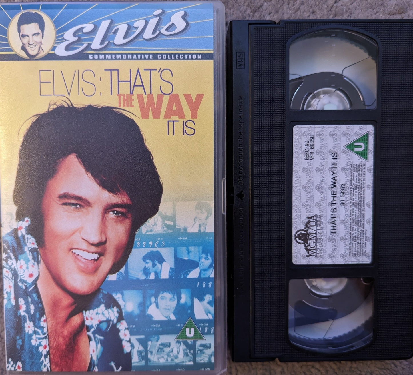 Elvis That's The Way It Is (1970) VHS Video - Flippin Retro Video Shop