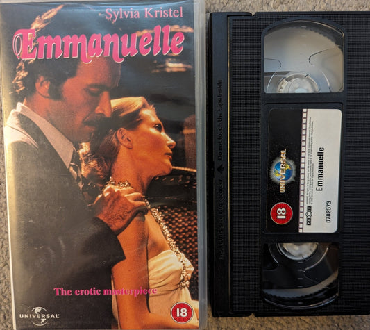 Emmanuelle (1973) VHS Video - Flippin Retro Video Shop