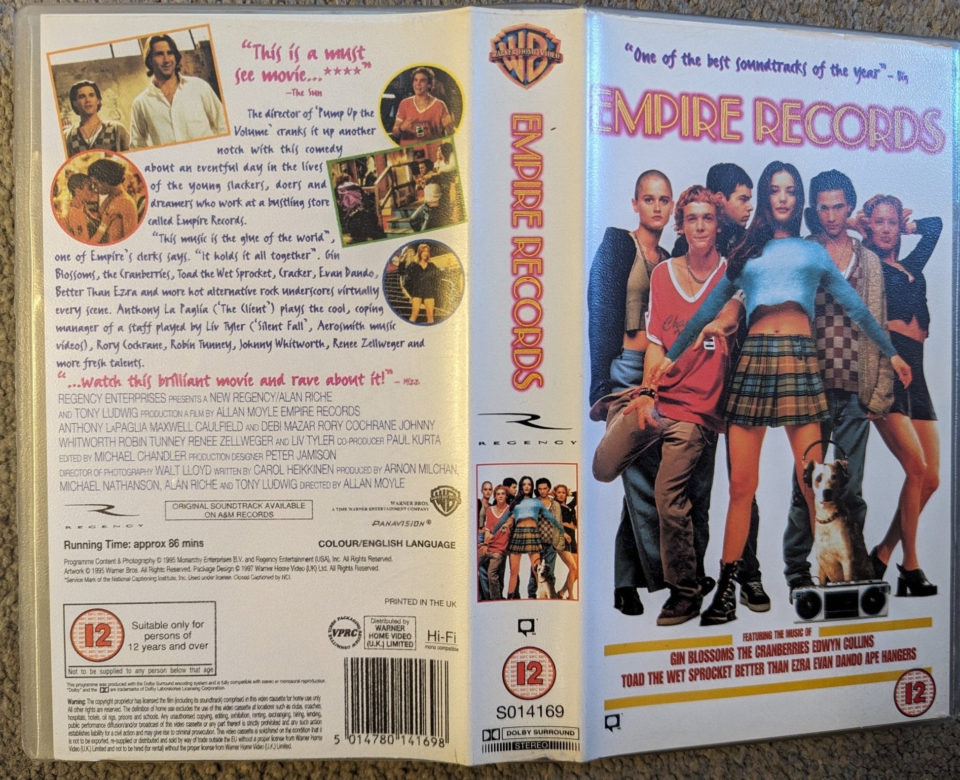 Empire Records (1995) VHS Video - Flippin Retro Video Shop