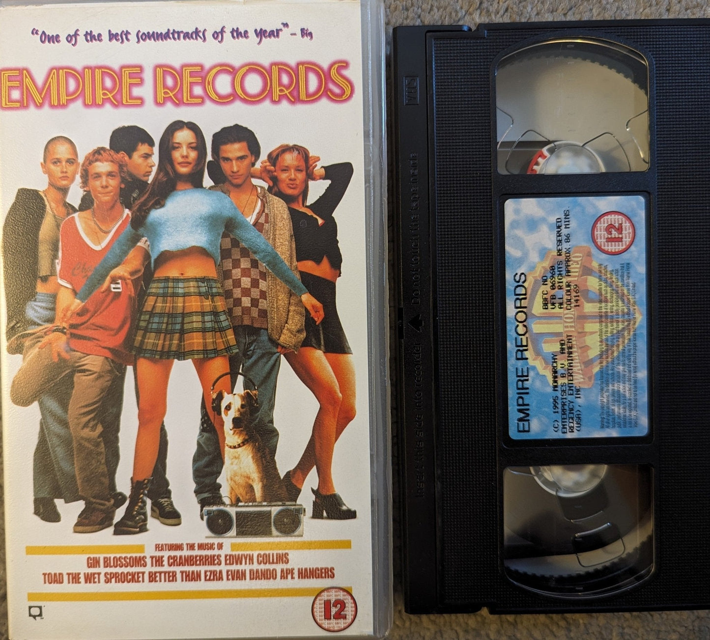 Empire Records (1995) VHS Video - Flippin Retro Video Shop