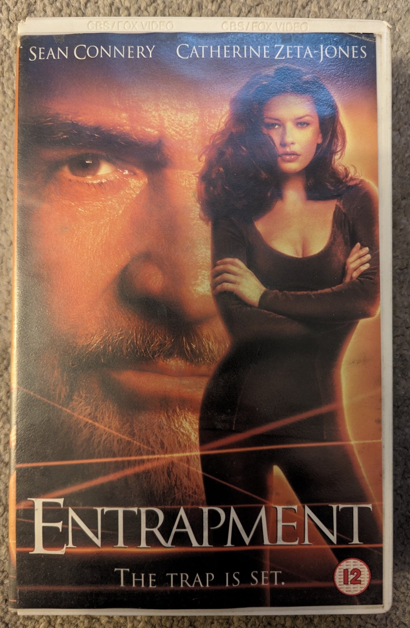 Entrapment (1999) VHS Video Ex Rental - Flippin Retro Video Shop