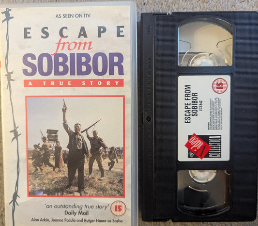 Escape From Sobibor (1987) VHS Video - Flippin Retro Video Shop