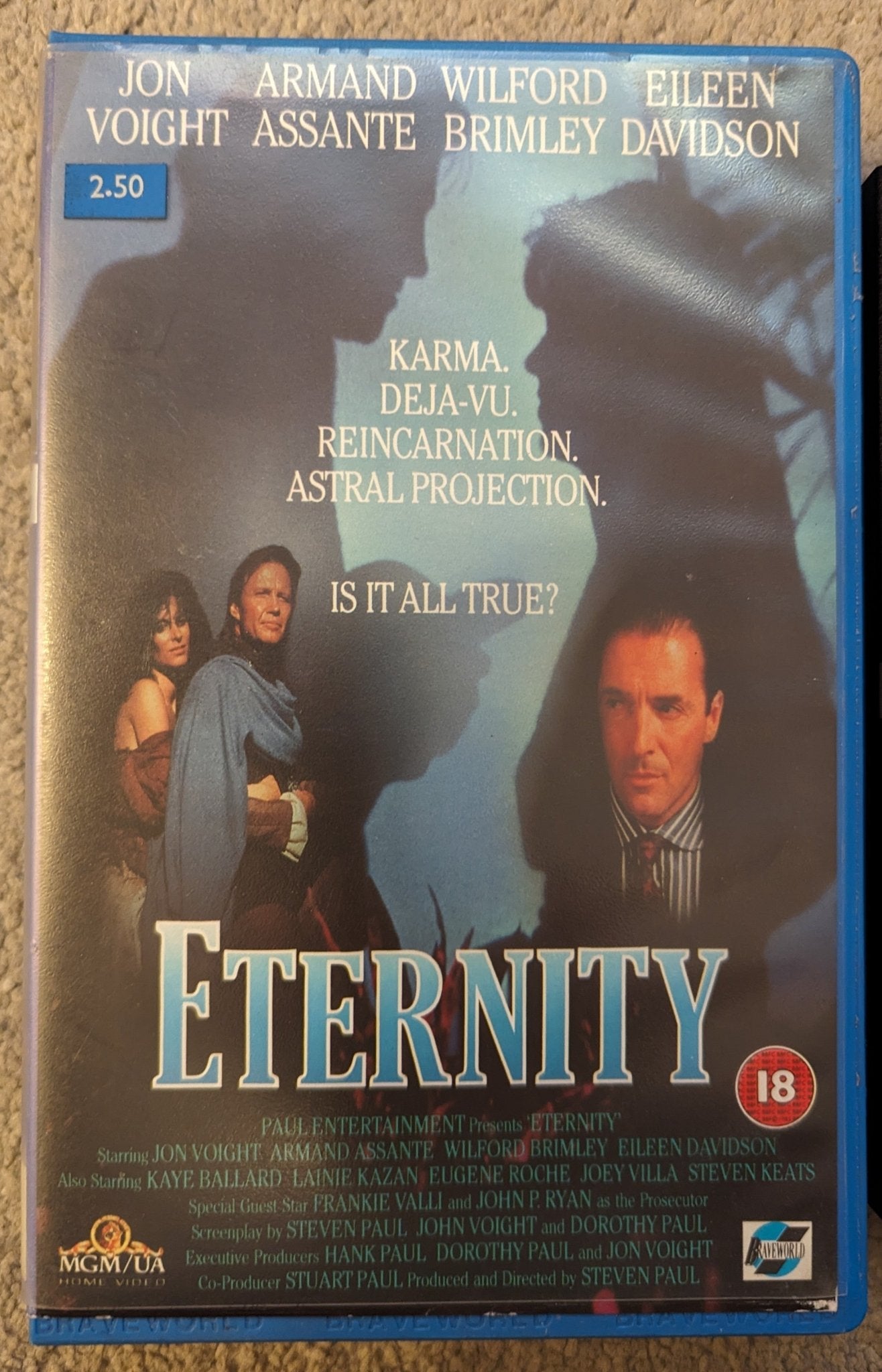 Eternity (1990) VHS Ex Rental - Flippin Retro Video Shop