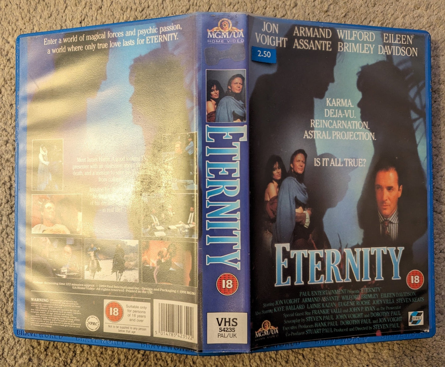 Eternity (1990) VHS Ex Rental - Flippin Retro Video Shop