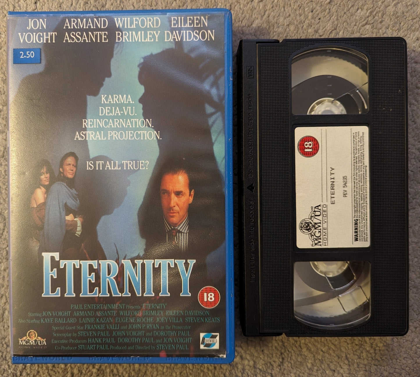 Eternity (1990) VHS Ex Rental - Flippin Retro Video Shop