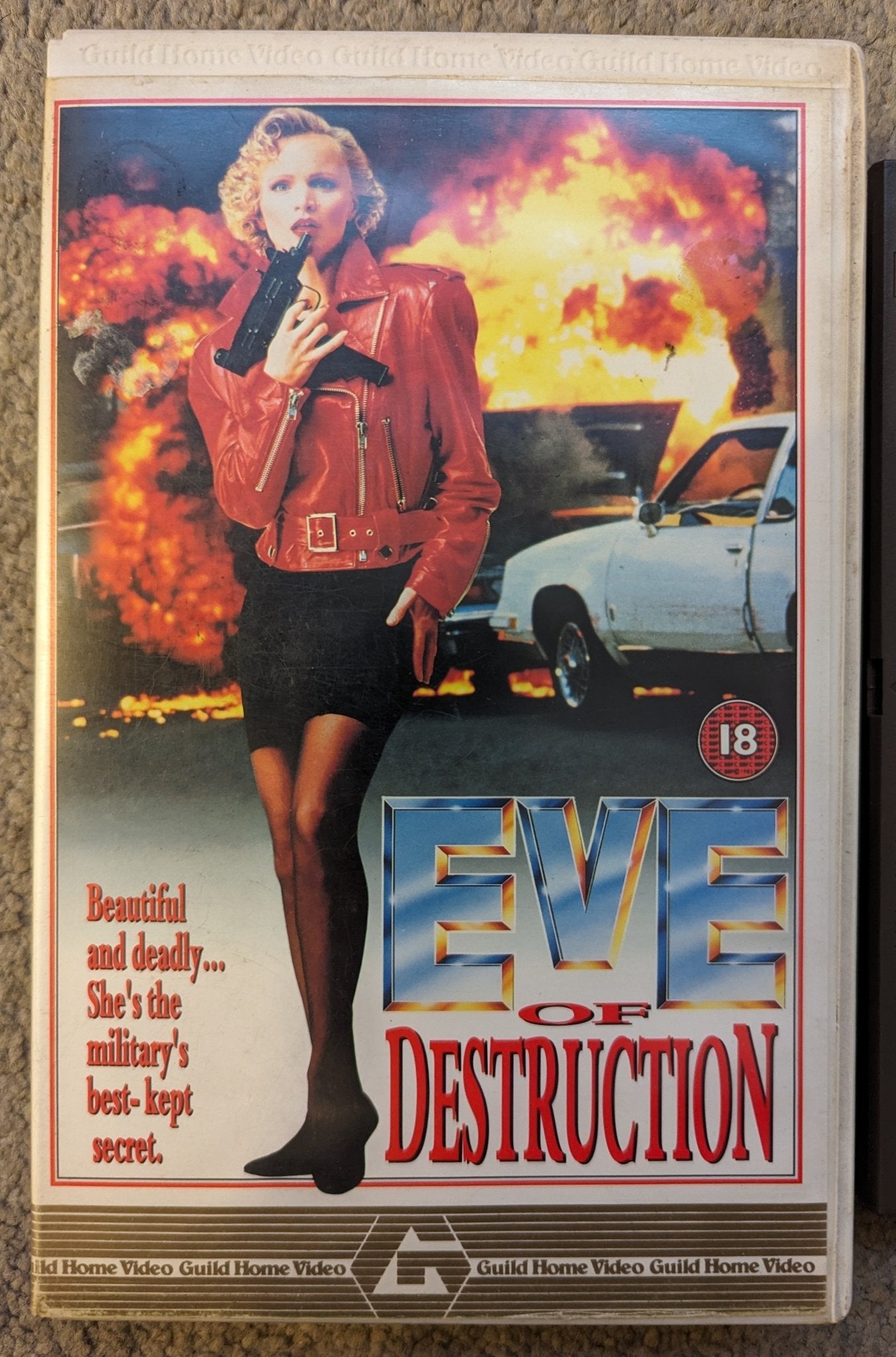 Eve Of Destruction (1991) VHS Video Ex Rental - Flippin Retro Video Shop