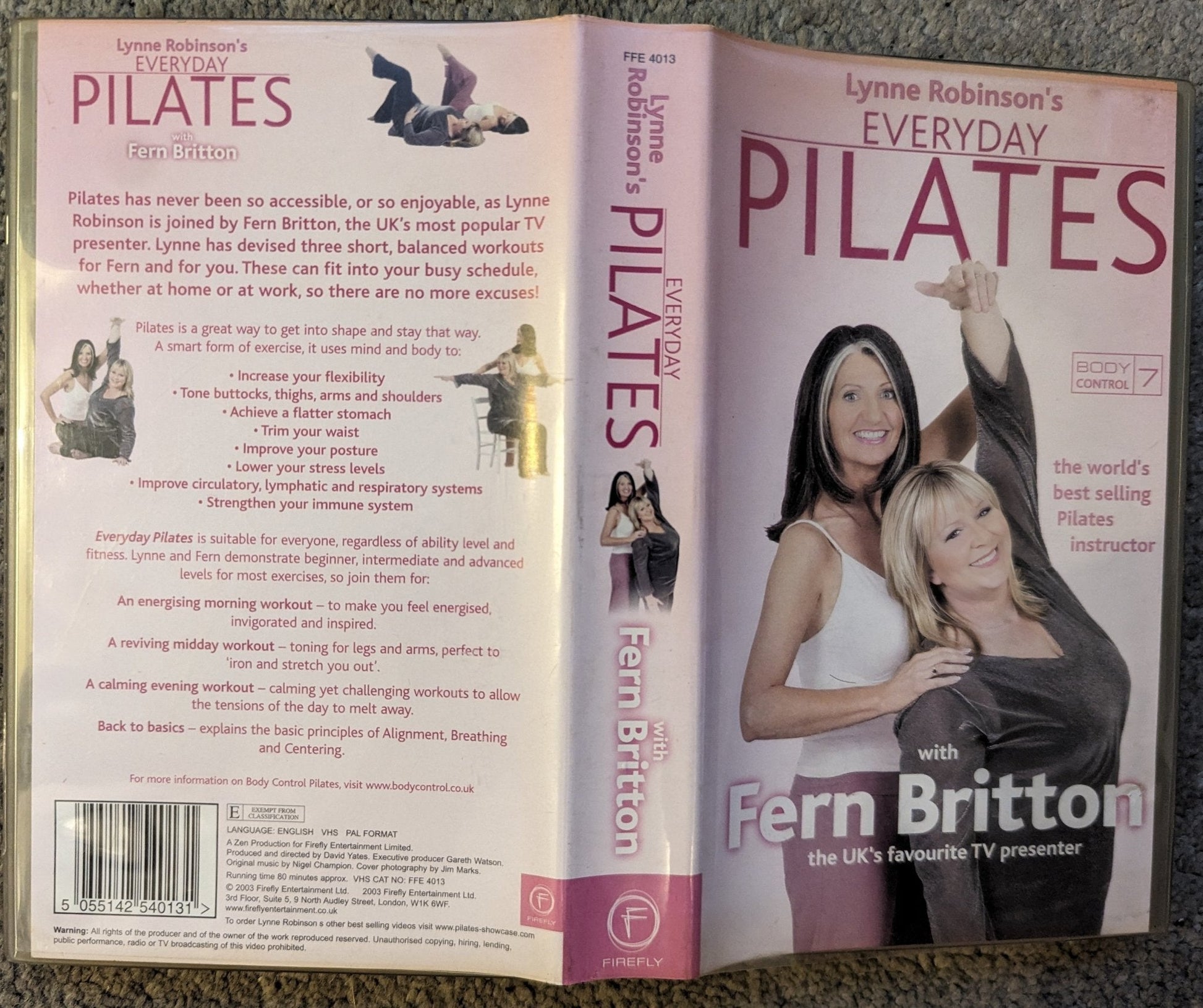 Everyday Pilates VHS Video - Flippin Retro Video Shop