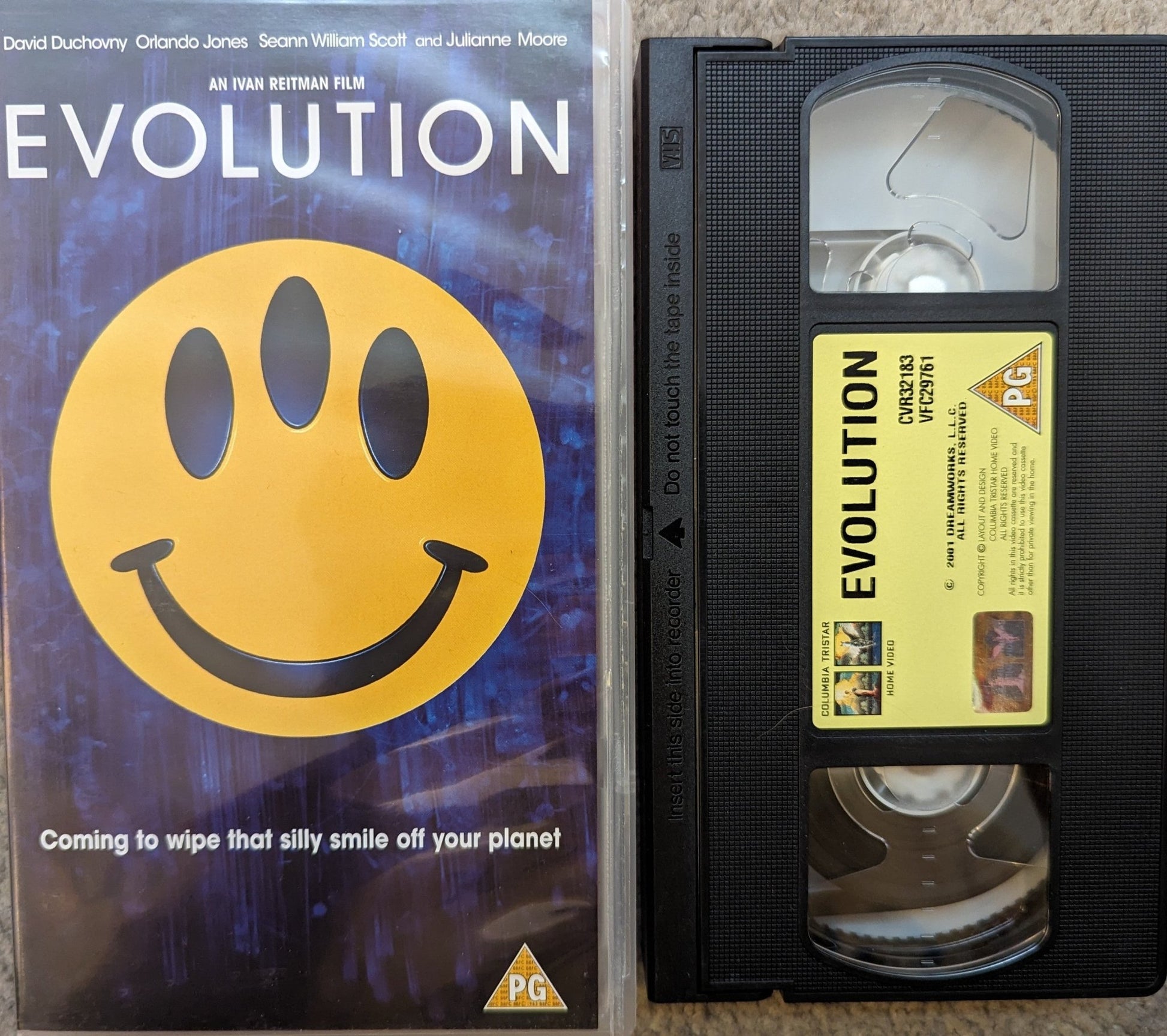 Evolution (2001) VHS Video - Flippin Retro Video Shop