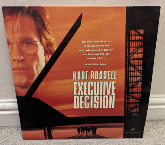 Executive Decision (1996) Laserdisc NTSC - Flippin Retro Video Shop