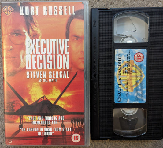 Executive Decision (1996) VHS Video - Flippin Retro Video Shop