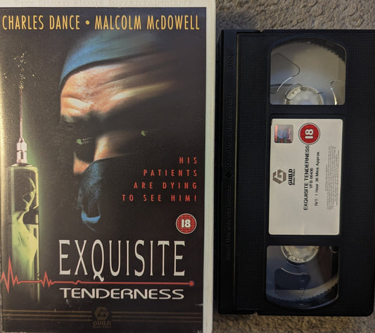 Exquisite Tenderness (1995) VHS Video Ex Rental - Flippin Retro Video Shop