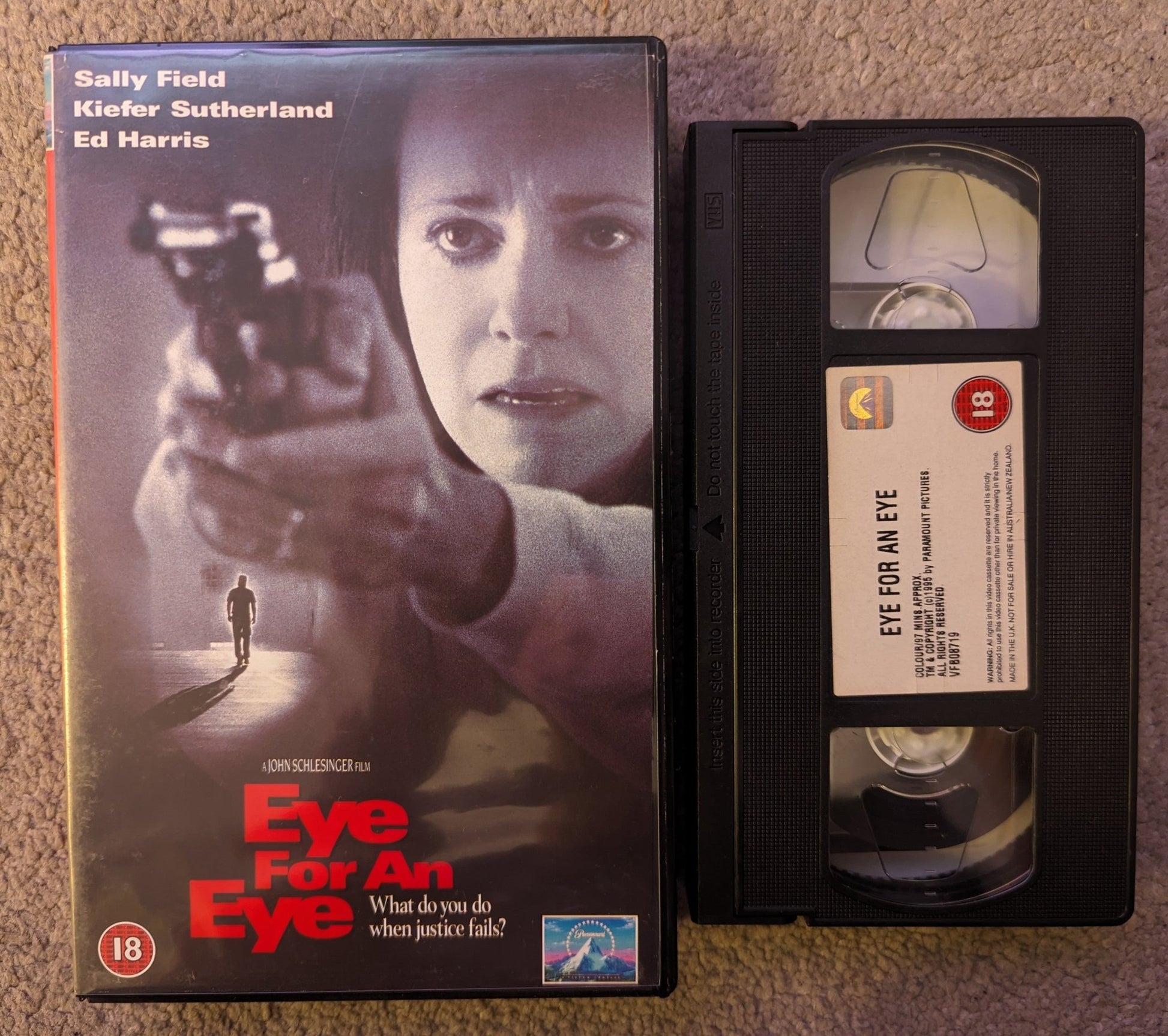 Eye For An Eye (1996) VHS Video Ex Rental - Flippin Retro Video Shop