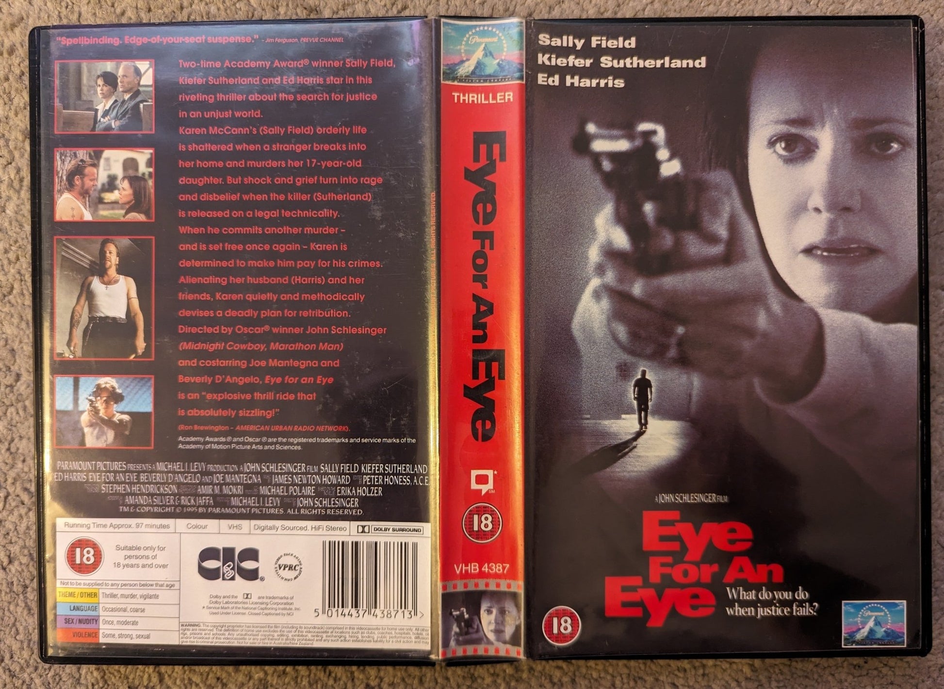 Eye For An Eye (1996) VHS Video Ex Rental - Flippin Retro Video Shop