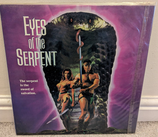 Eyes Of The Serpent (1994) Laserdisc NTSC - Flippin Retro Video Shop