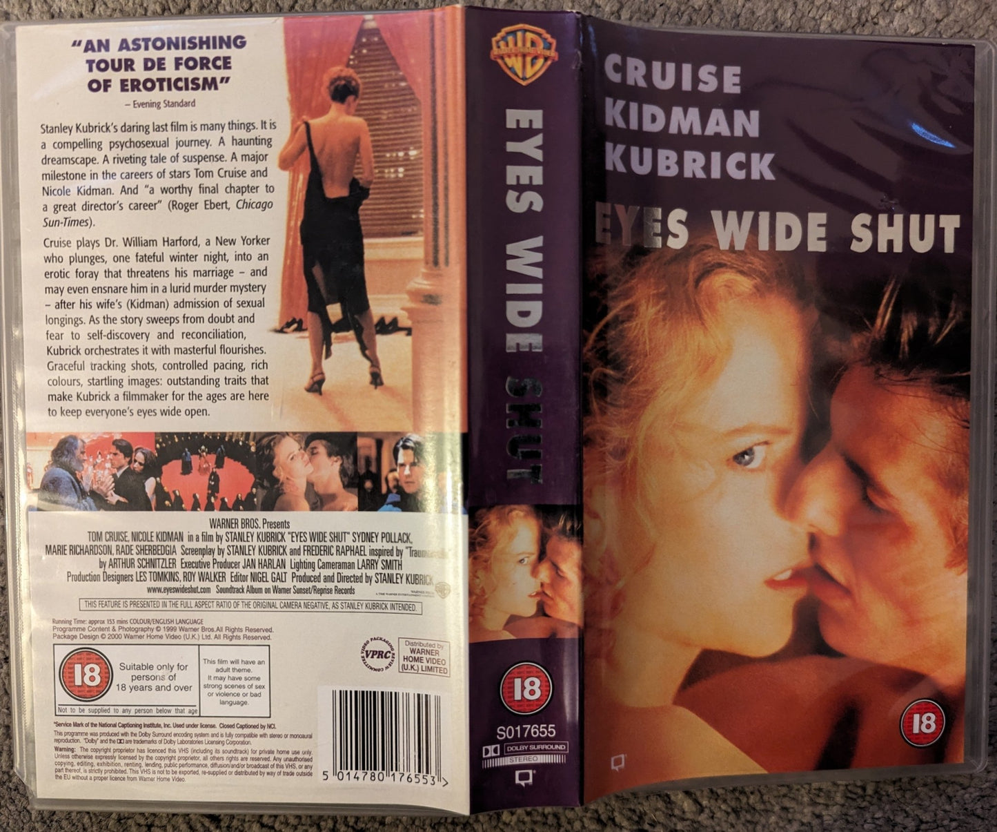 Eyes Wide Shut (1999) VHS Video - Flippin Retro Video Shop