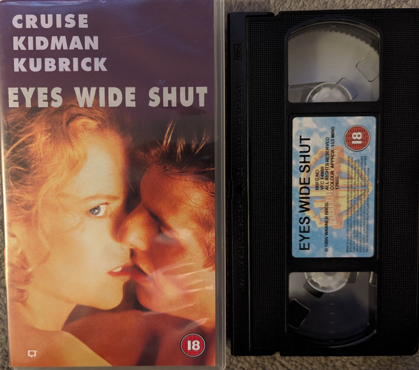 Eyes Wide Shut (1999) VHS Video - Flippin Retro Video Shop