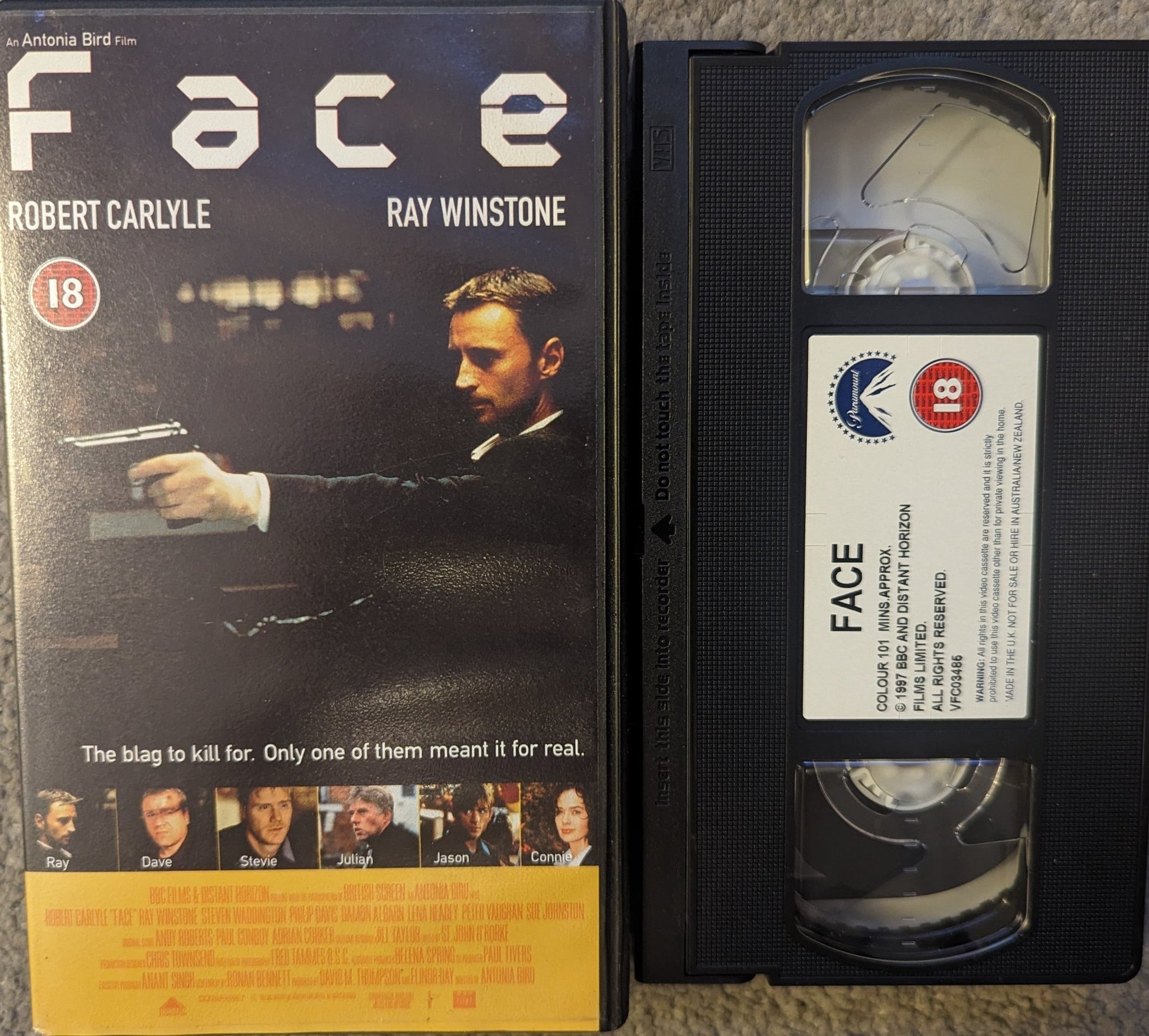 Face (1997) VHS Video - Flippin Retro Video Shop