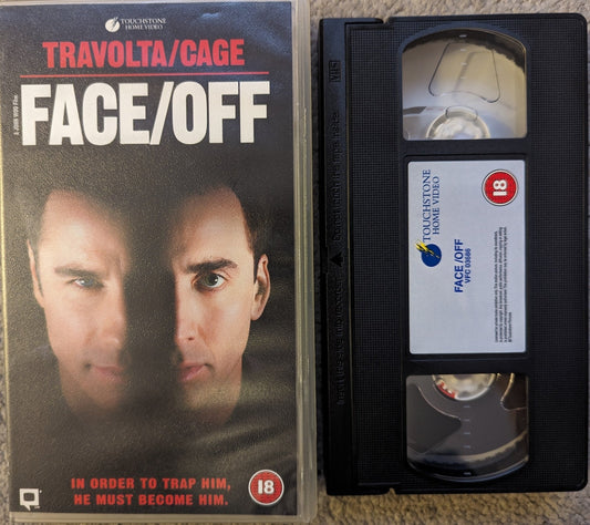 Face Off (1994) VHS Video - Flippin Retro Video Shop