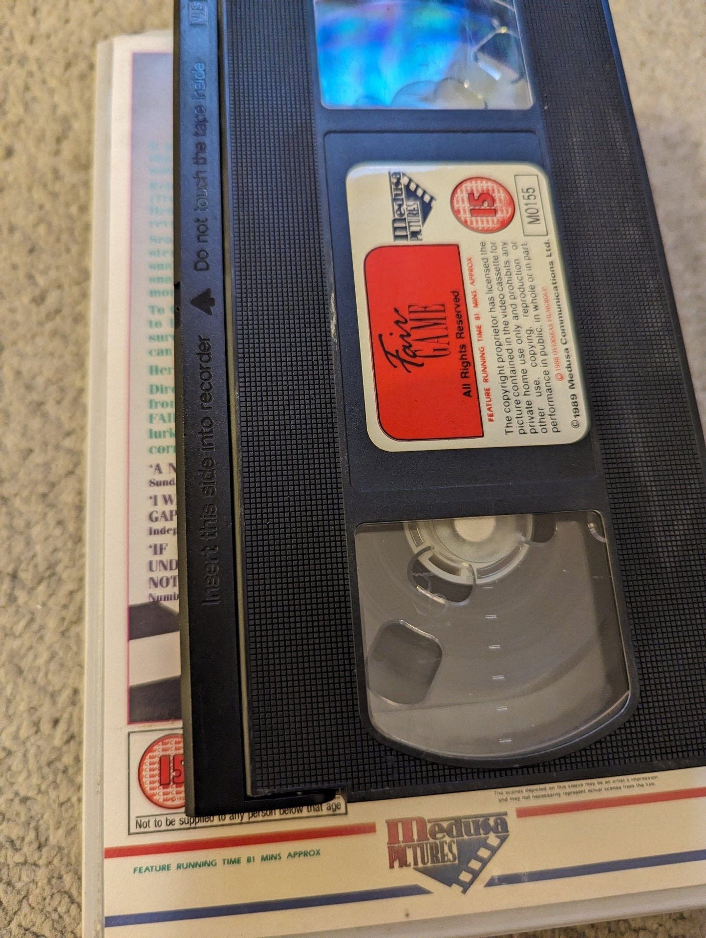 Fair Game (1988) VHS Video Ex Rental - Flippin Retro Video Shop