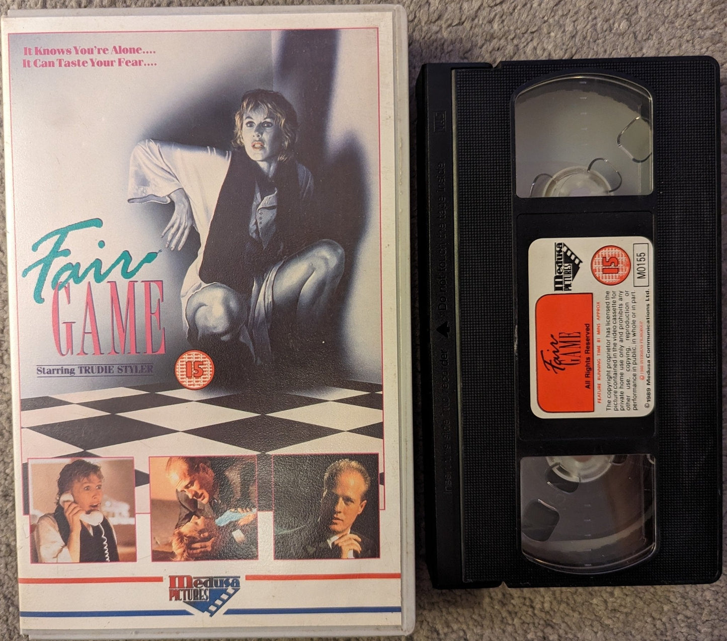 Fair Game (1988) VHS Video Ex Rental - Flippin Retro Video Shop