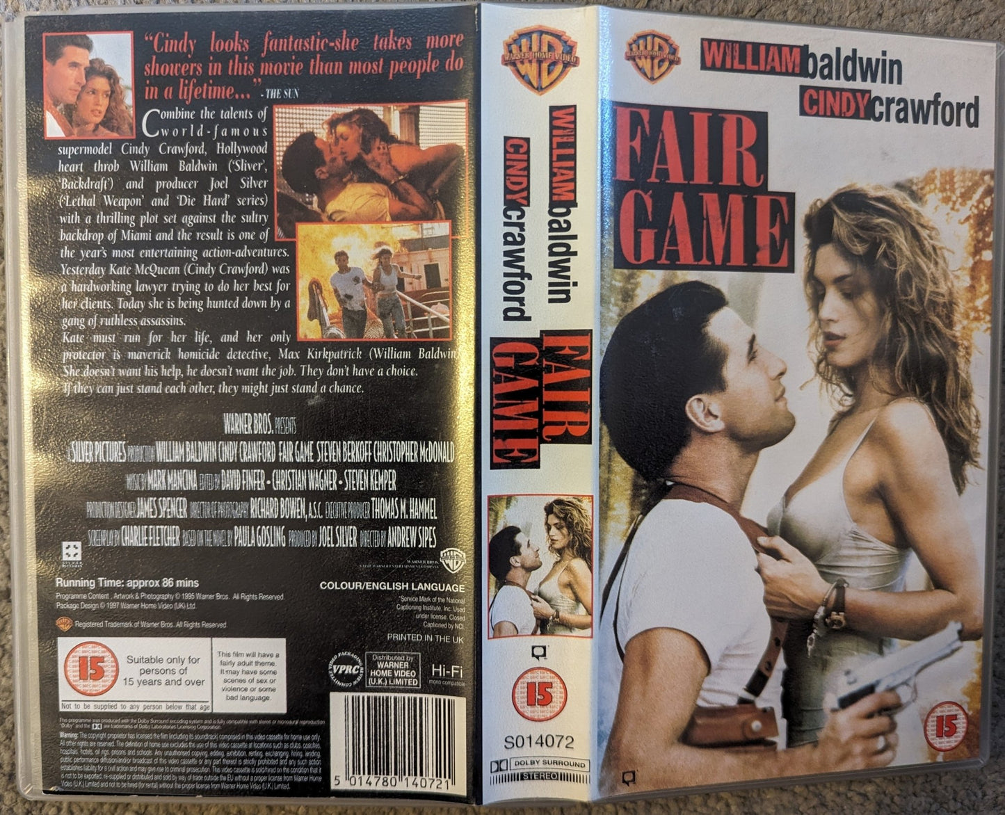 Fair Game (1995) VHS Video - Flippin Retro Video Shop