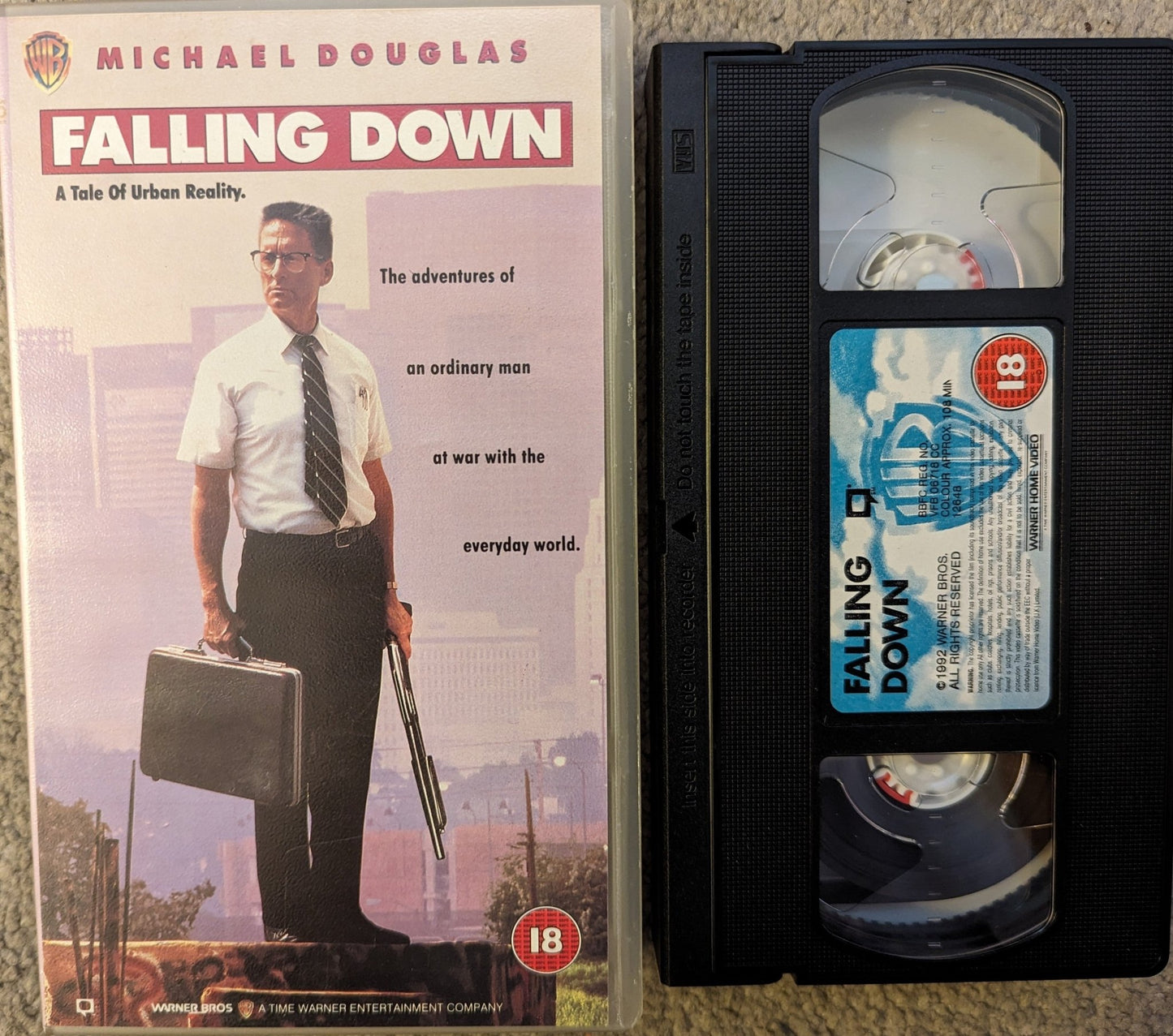 Falling Down (1993) VHS Video - Flippin Retro Video Shop