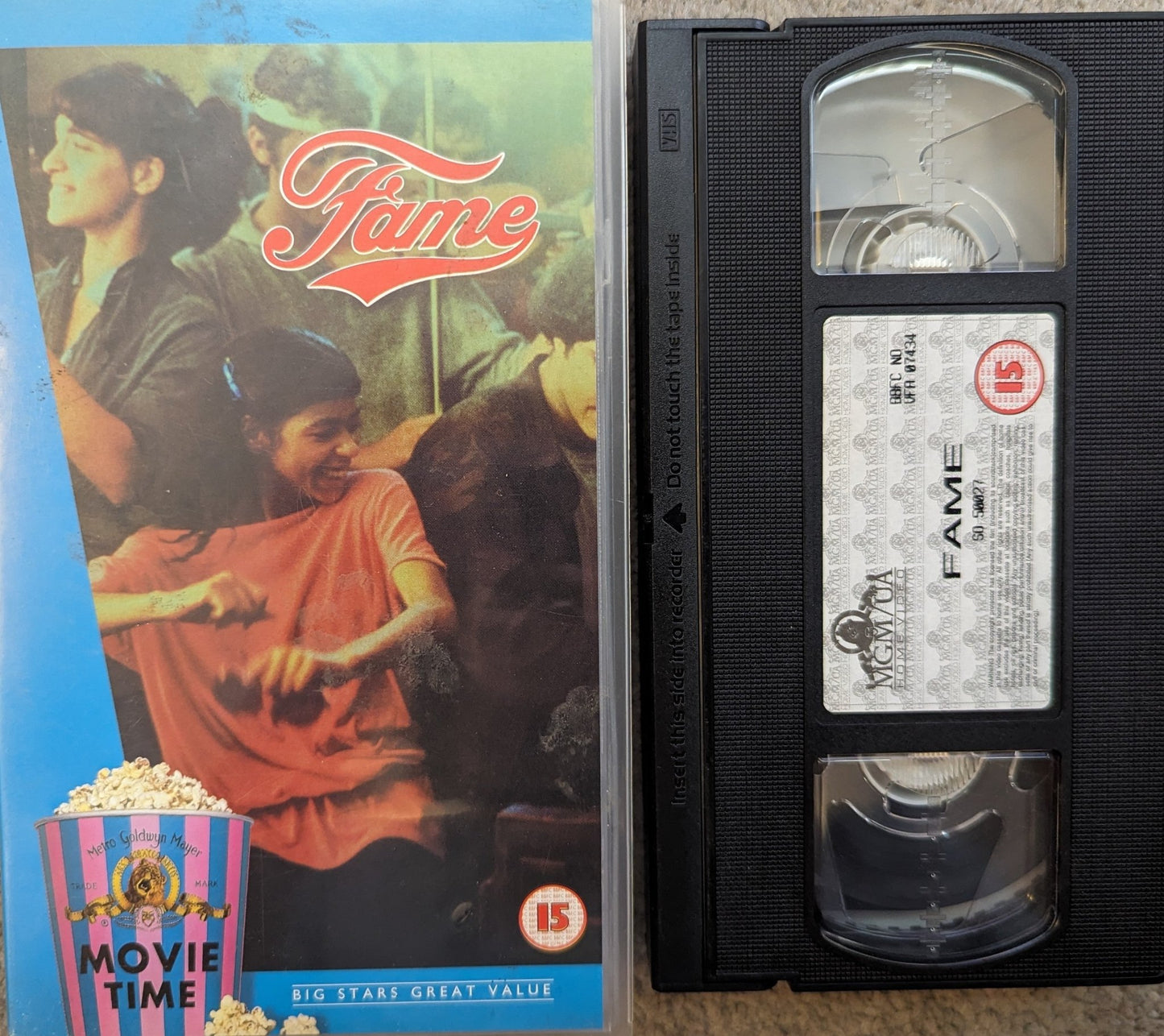 Fame (1980) VHS Video - Flippin Retro Video Shop